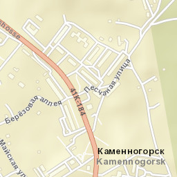 Kamennogorsk Street Map