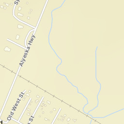 Girdwood Alaska Street Map