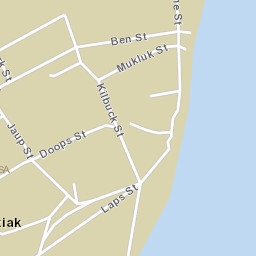 Akiak Alaska Street Map
