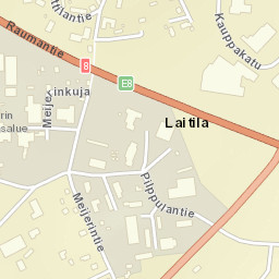 Laitila Street Map