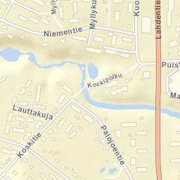 Orimattila Street Map