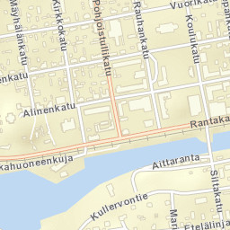 Uusikaupunki Street Map
