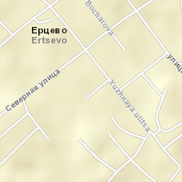 Yertsevo Street Map