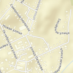 Verkhovazh’ye Street Map