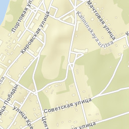 Vysotsk Street Map
