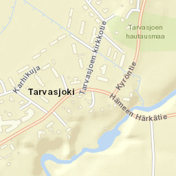 Tarvasjoki Street Map