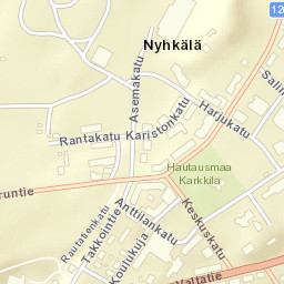 Karkkila Street Map