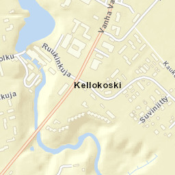 Kellokoski Street Map