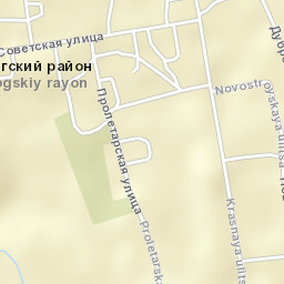 Tarnogskiy Gorodok Street Map