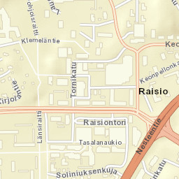 Raisio Street Map