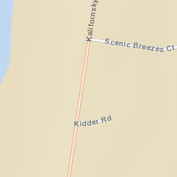 Kalifornsky Alaska Street Map