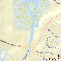 Tuusula Street Map