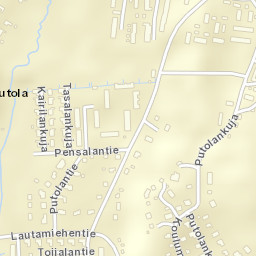 Halikko Street Map