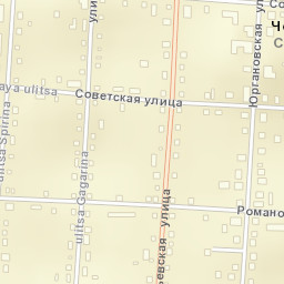 Cherdyn’ Street Map