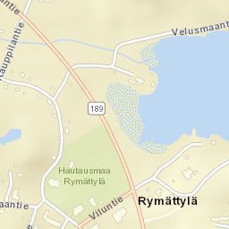 Rymättylä Street Map