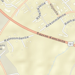 Sauvo Street Map
