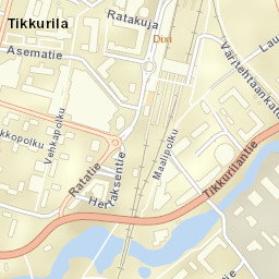 Vantaa Street Map