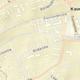 Kauniainen Street Map