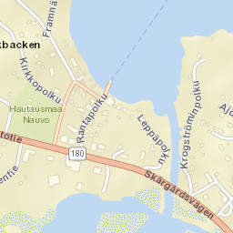 Nagu Street Map