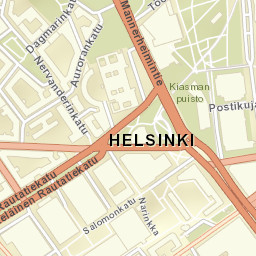 Helsinki Street Map