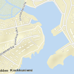 Koukkuniemi Street Map
