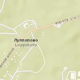 Luppolovo Street Map