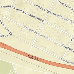 Beloostrov Street Map