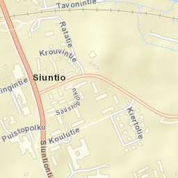 Siuntio Street Map
