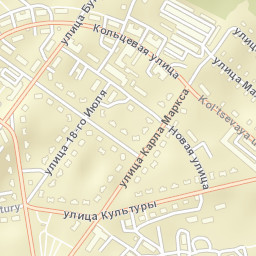 Syas’stroy Street Map