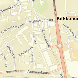 Kirkkonummi Street Map