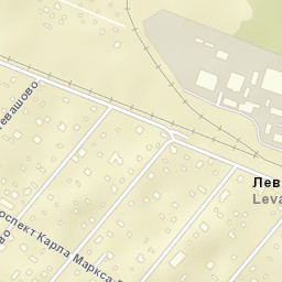 Levashovo Street Map