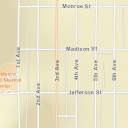 Seward Alaska Street Map