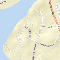 Dragsfjärd Street Map
