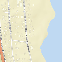 Tarkhovka Street Map
