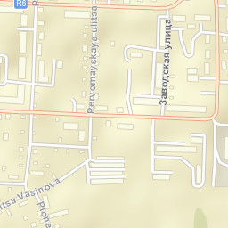 Belozërsk Street Map