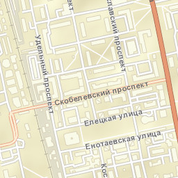 Udel’naya Street Map