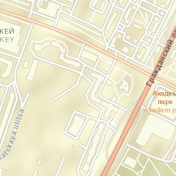 Akademicheskoe Street Map