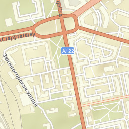 Svetlanovskiy Street Map