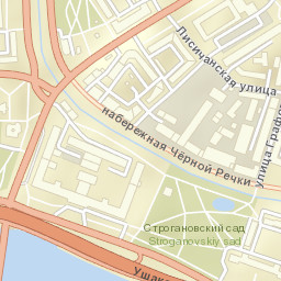 Chernaya Rechka Street Map
