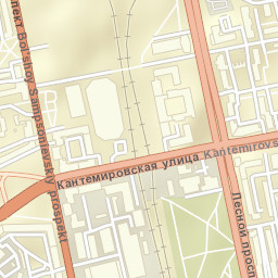Sampsonievskiy Street Map