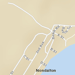 Nondalton Alaska Street Map