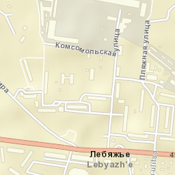 Lebyazh’ye Street Map