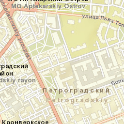 Petrogradka Street Map