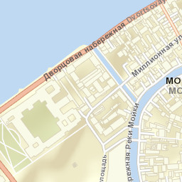 Saint Petersburg Street Map