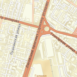 Centralniy Street Map