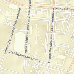 Lomonosov Street Map