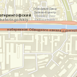 Admiralteisky Street Map