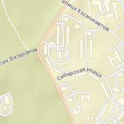 Sosnovyy Bor Street Map