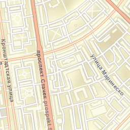 Avtovo Street Map