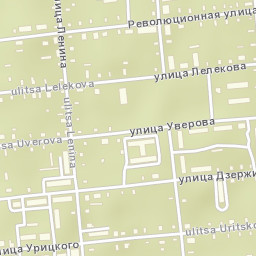 Kirillov Street Map